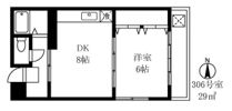 諏訪町マンションの間取り画像