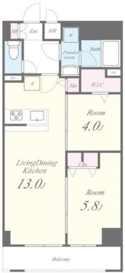 JPT RESIDENCEの間取り画像