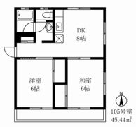ラ・プラージュⅢの間取り画像