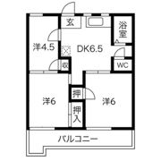 グリーンハイツはりまB棟の間取り画像