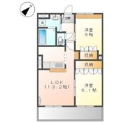 エルグランデ北在家の間取り画像