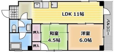 近藤ビルの間取り画像