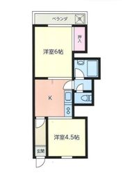 玉木マンションの間取り画像