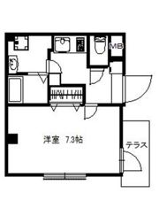 シャンボール中野の間取り画像