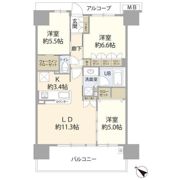 オークプレイス豊洲の間取り画像