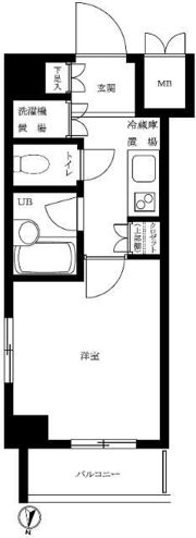 ルーブル千鳥町の間取り画像