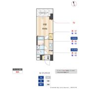 エスタート品川南大井の間取り画像