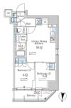 パークアクシス菊川ステーションイーストの間取り画像
