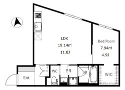 CREAL学芸大学の間取り画像