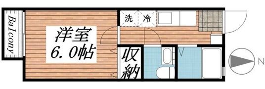 クラッシー赤堤の間取り画像