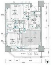 パレステージ神田の間取り画像