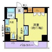 GENOVIA東日本橋駅前green veilの間取り画像