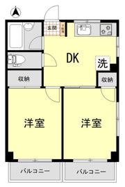 ホワイトポート大山の間取り画像