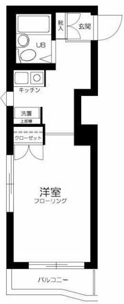 スカイコート新宿落合第4の間取り画像