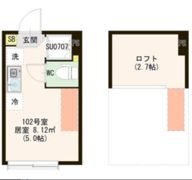 ハーモニーテラス仲宿Ⅴの間取り画像