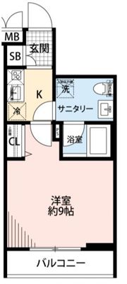 レガリス門前仲町パークサイドの間取り画像