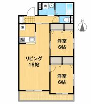 アムールソレオの間取り画像