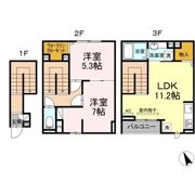 アナシエ田園調布の間取り画像