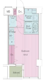 レスピール羽田の間取り画像