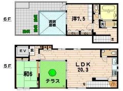 インペリアルビルの間取り画像