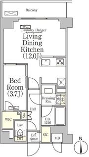 ベルファース大森山王の間取り画像