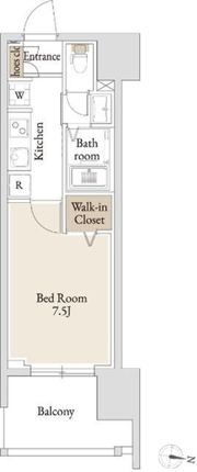 BLESS亀戸の間取り画像