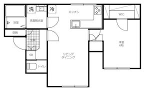 トラストワン後楽園の間取り画像