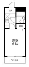 菱和パレス三鷹の間取り画像