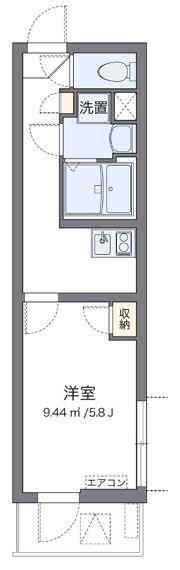 クレイノカルム エスの間取り画像
