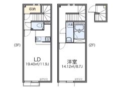 レオネクスト蓮の間取り画像