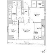 エルスタンザ日本橋久松町の間取り画像
