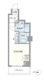 オープンブルーム押上の間取り画像