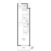 プライマル小石川の間取り画像
