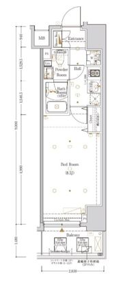 The Log日本橋／ザ ログ日本橋の間取り画像