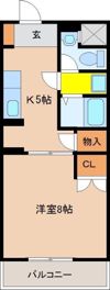 ANマンションの間取り画像
