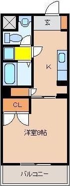 ANマンションの間取り画像