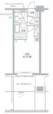 プライムアーバン豊洲の間取り画像