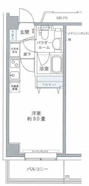 プライムアーバン豊洲の間取り画像