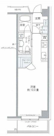 プライムアーバン豊洲の間取り画像