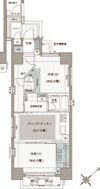 ZOOM銀座2丁目Secondの間取り画像