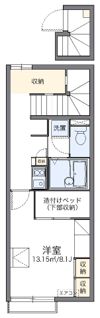 レオパレスフロラシオン Ⅲの間取り画像