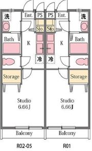 ローズガーデンの間取り画像