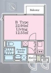 PASEO西新宿五丁目Ⅱの間取り画像