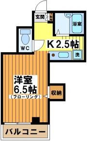 ヴァンヴェール方南町の間取り画像