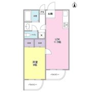 サンライズ松本No．6の間取り画像