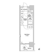 コンフォリア品川EASTの間取り画像