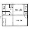 井上借家の間取り画像