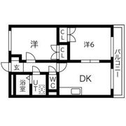 コスモハイツの間取り画像