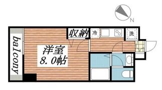メゾン・ド・ヴィレ日本橋浜町の間取り画像