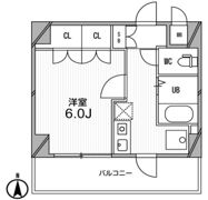スペーシア高円寺Ⅱの間取り画像